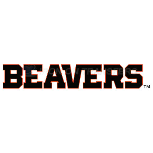 Oregon State Beavers Iron-on Stickers (Heat Transfers)NO.5808